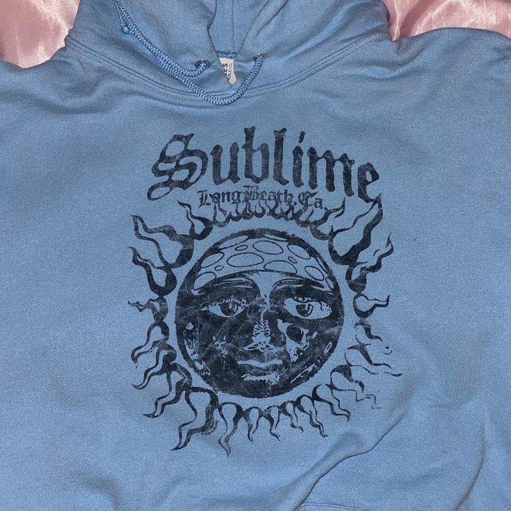 Sublime Light Blue Hoodie